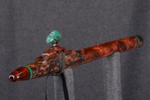 Purple Flame Rosewood Native American Flute, Minor, Mid A-4, #U9G (1)
